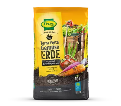Blumen & Gemüseerde Terra Preta