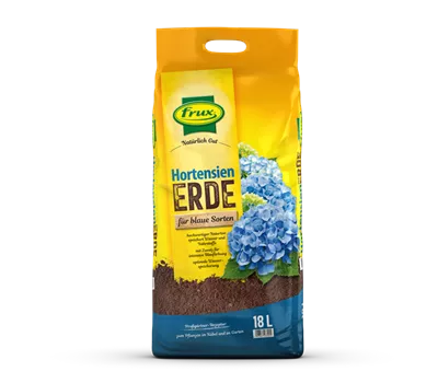 Hortensien Erde blau