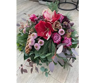 Adventlicher Blumenstrauß 