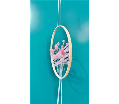 Trockenblumen, Loops, Trockenkranz